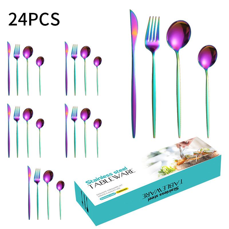 컬러 24 조각 세트