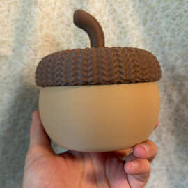 橡子收纳盒仿橡果造型收纳储物罐 Acorn-shaped storage jar 跨境