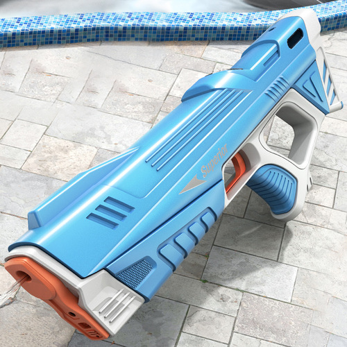 Cross-border summer new children's water gun wholesale fully automatic bursting electric water gun large capacity boy's water toy