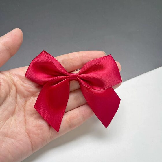 Bow accessories polyester belt handmade small bow accessories wholesale headdress flower ribbon fashion ribbon accessories