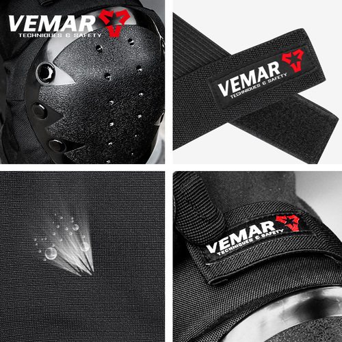 Wholesale motorcycle protective gear, off-road riding protective gear, anti-fall knee pads, elbow pads, short protective gear, four-piece set