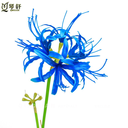 High-realistic lotus flower, wind and rain orchid, wedding hotel decoration flowers, ancient style photography props, manjusaka artificial flower wholesale