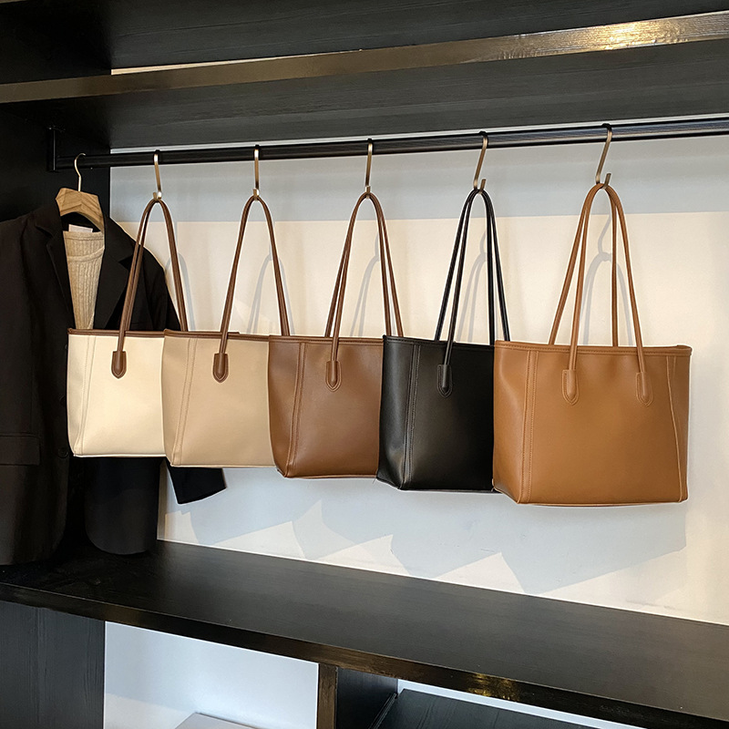 Bolso de mujer retro de gran capacidad 2024 nueva moda coreana bolso de mano bolso de moda bolso de hombro de viaje