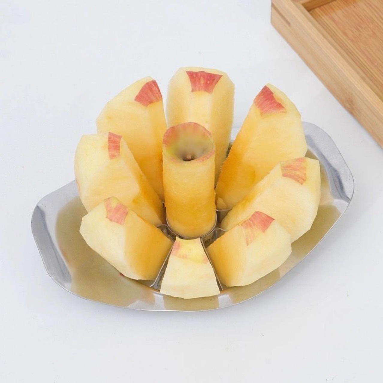 新款加厚不锈钢大号水果苹果切家用切水果去核快速切割