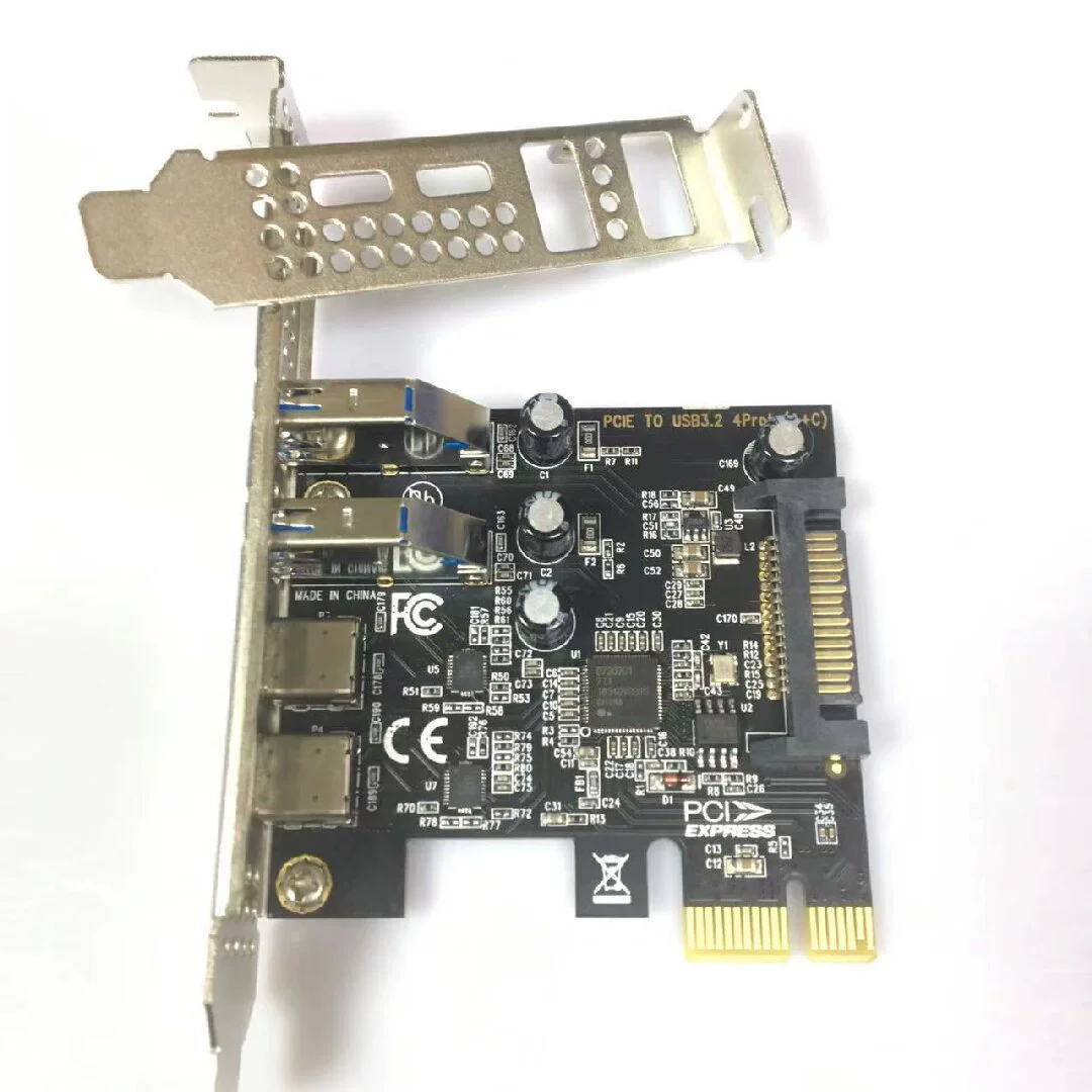 PCIE в usb3.0 переходная карта настольный pcie в usb3.1 pcie в typec2 рот