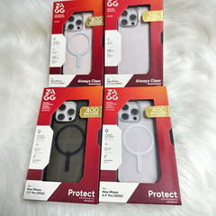 Zaggはアップル16promaxシンプルな磁気吸引16pro透明フロスト高品質携帯ケースに適用されます。