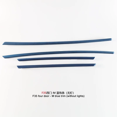 Şüşə kənarı xromları/moldingləri, Series interior door trim 316 - sport-blue-long-axis-version