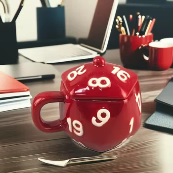 Taza de cerámica resistente a altas temperaturas, taza de desayuno, taza de café, taza de agua de oficina, taza de marca digital creativa