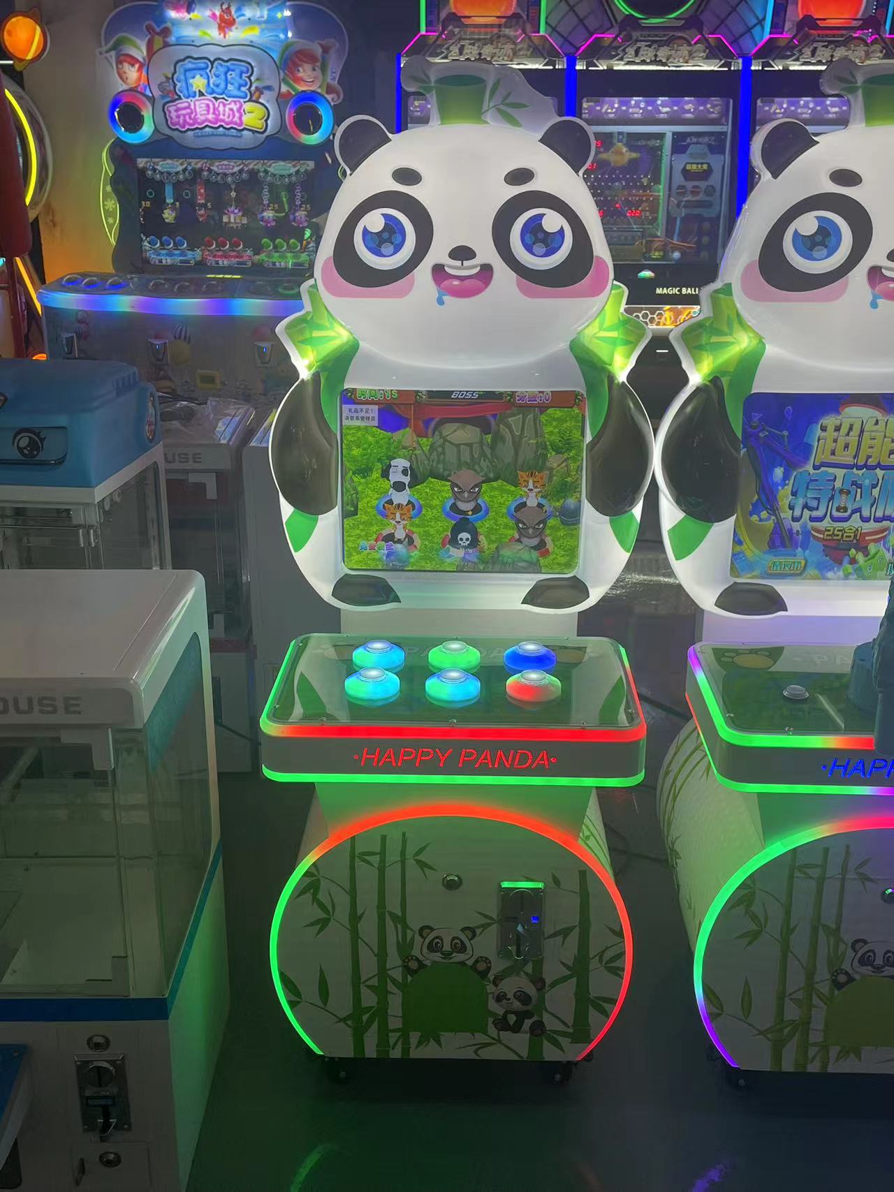 Máquina de juegos infantil con monedas, máquina de pelotas y pinballs para centro recreativo