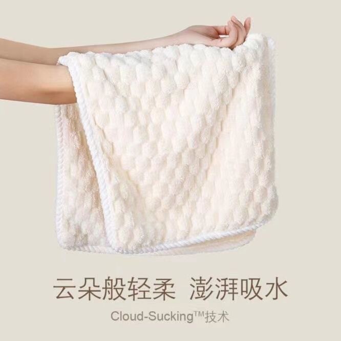 Cloud velvet towel bath towel absorbent lint-free men and women thickened soft home Bath new face towel wholesale