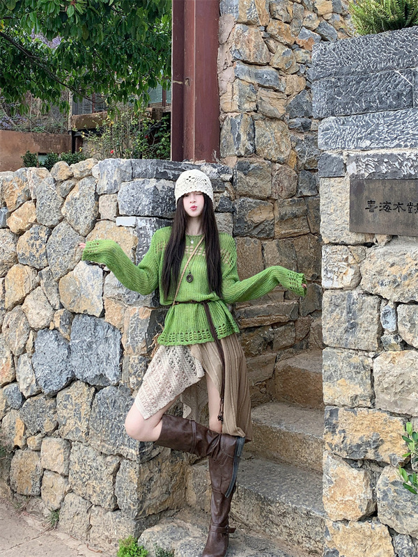 波嘻风穿搭波西米亚套装裙异域风新疆川西美拉德废土风大西北旅游|undefined