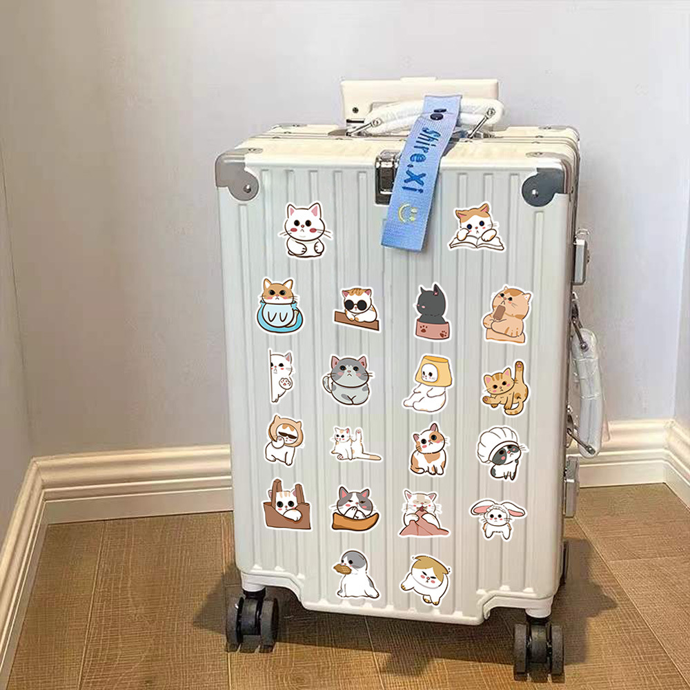 21g Weight Stickers Stationery Type 1 Set Quantity Learning Occasion PVC self-adhesive Material Animal, Cartoon Pattern Cute Style 1 Set Animal Cartoon Learning PVC Self-adhesive Cute Stickers 14