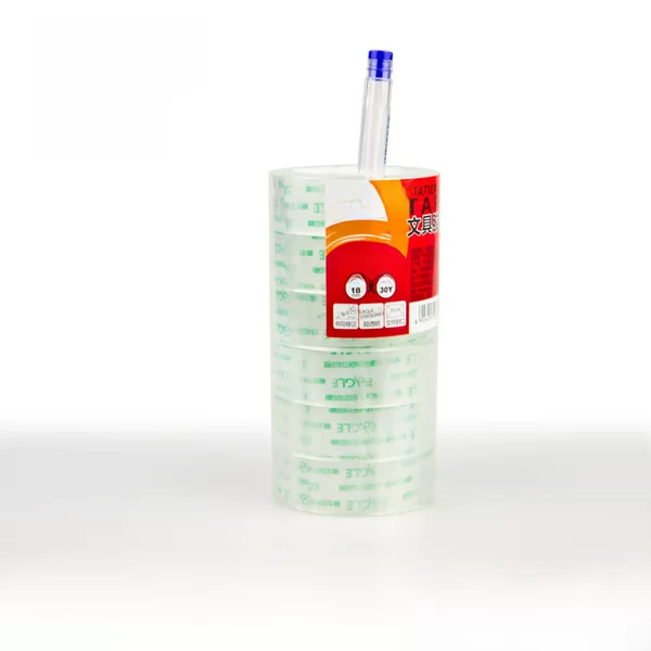Yier Gao tape machine special transparent small tape 8-18MM stationery tape thickening sealing is not easy to break toughness