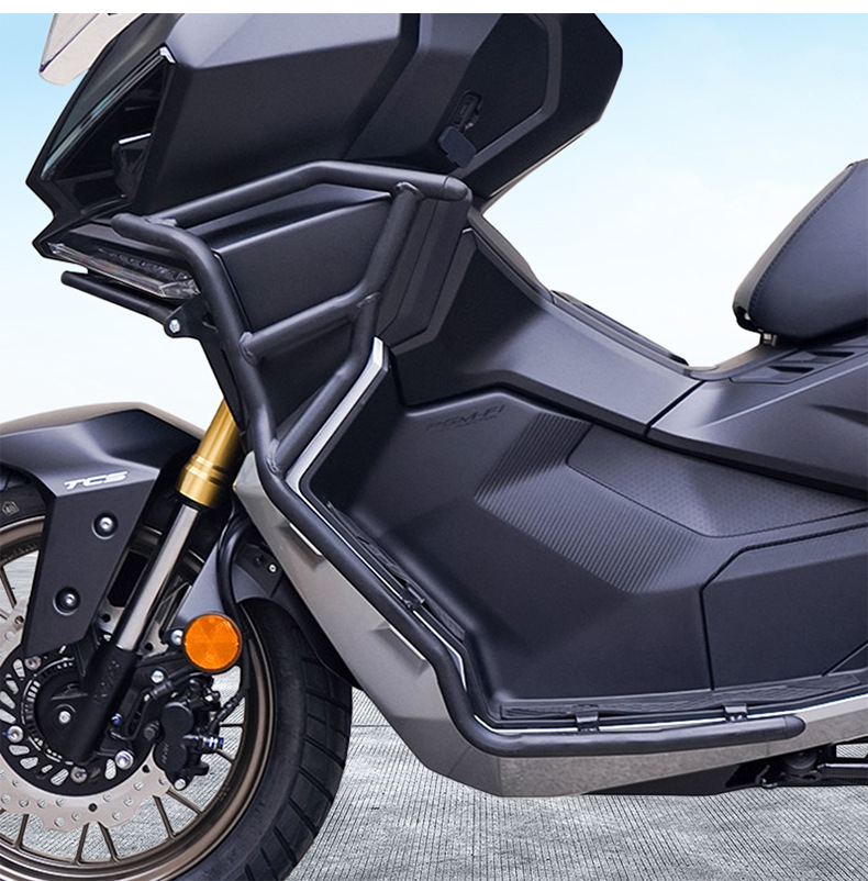 Suitable for Xin Da Zhou Honda Ns150Xc Bumper Exhaust Bar Anti-Fall Bar Water Tank Cover Exhaust Cover Modification Accessories