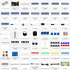 Applicable to UNO R3 new 830 -hole kit junior entry -level kit resistance capacitance diode module