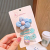 Demi-season cute children's hairgrip for princess, hair accessory, jewelry, bangs, flowered, wholesale