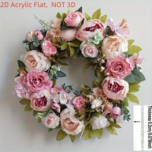 Cross-Border New Sun Catcher Acrylic Pendant Easter Outdoor Garden Courtyard Hanging Decoration
