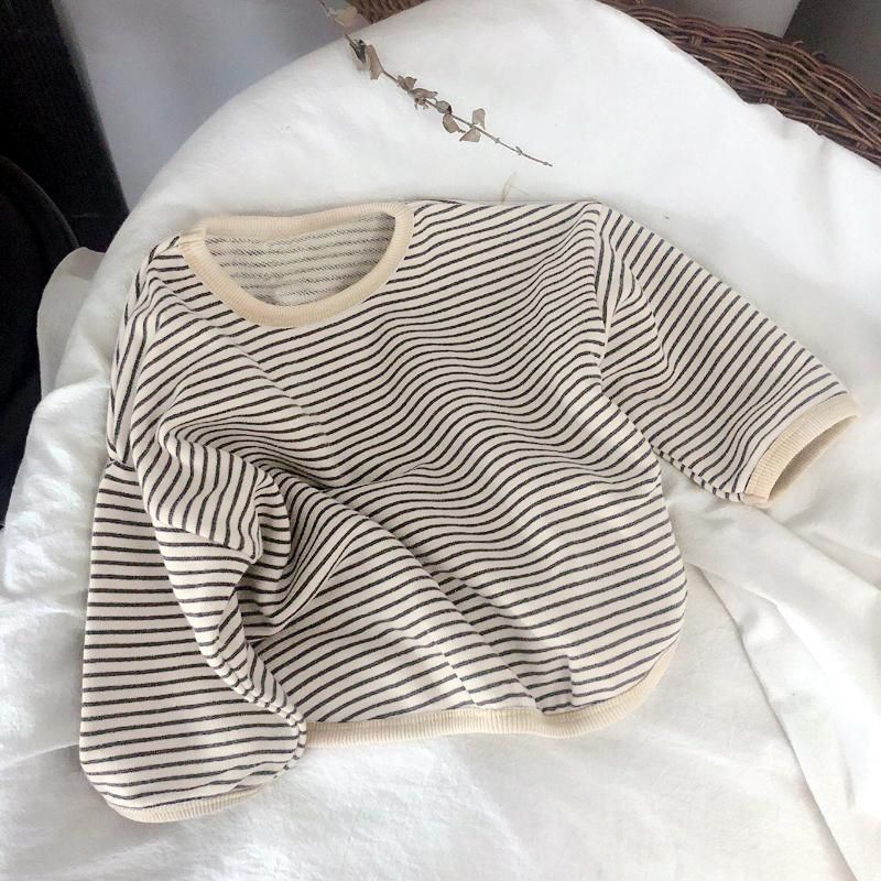 Pulover dungi pentru copii cu gât rotund pentru băieți și fete_voghion.com