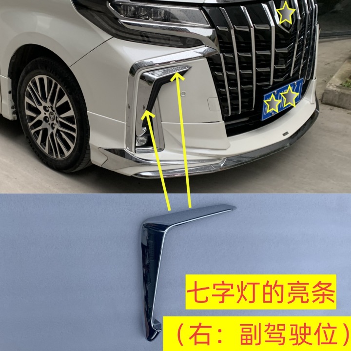 Big Surrounded | RSU Body Kit Accessories - 7-shape-light-trim-right-passenger-side