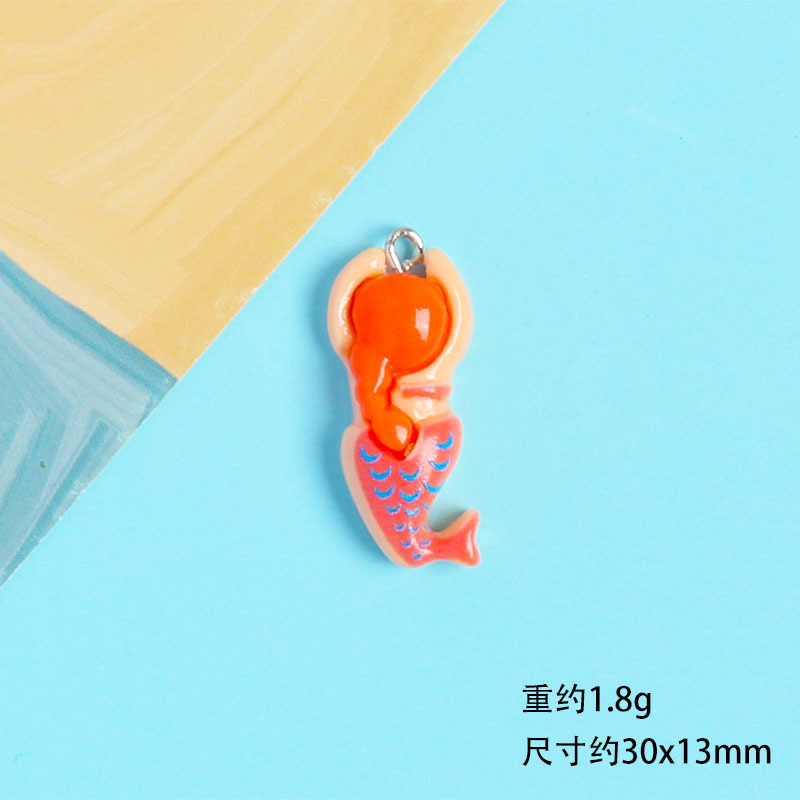 树脂可爱卡通游泳小人钥匙扣手机链包包diy挂饰挂件饰品配件吊坠|undefined