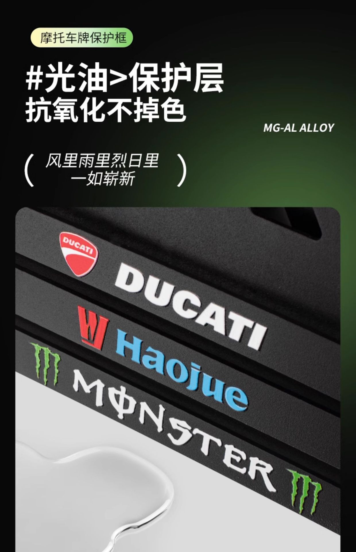 Suitable for Motorcycle License Plate Frame Rear Plate Holder Frame Motorcycle Cover Pedal Frame Honda Suzuki No. 9