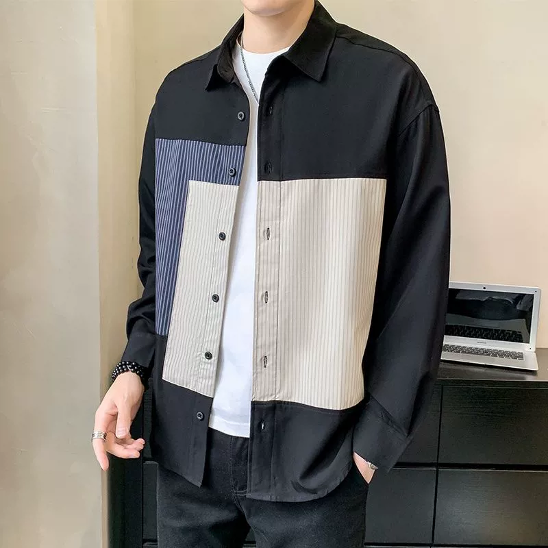 Silk shirt, autumn spring summer jacket for leisure