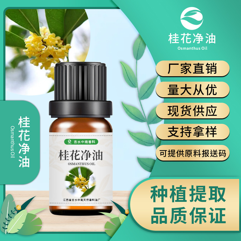 样品供应 3ml/瓶  桂花净油 桂花精油 Osmanthus oil 化妆品原料