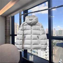正确版本M蒙家maire95国标白鸭绒玛雅连帽可拆卸女保暖羽绒服