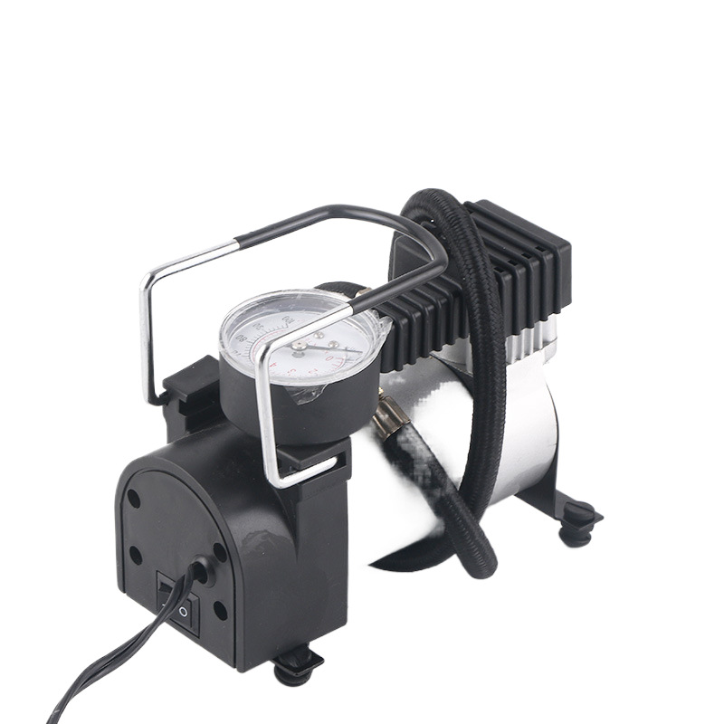 电瓶车电动充气泵48v-60V真空车胎通用型打气泵三轮72v车载打气筒