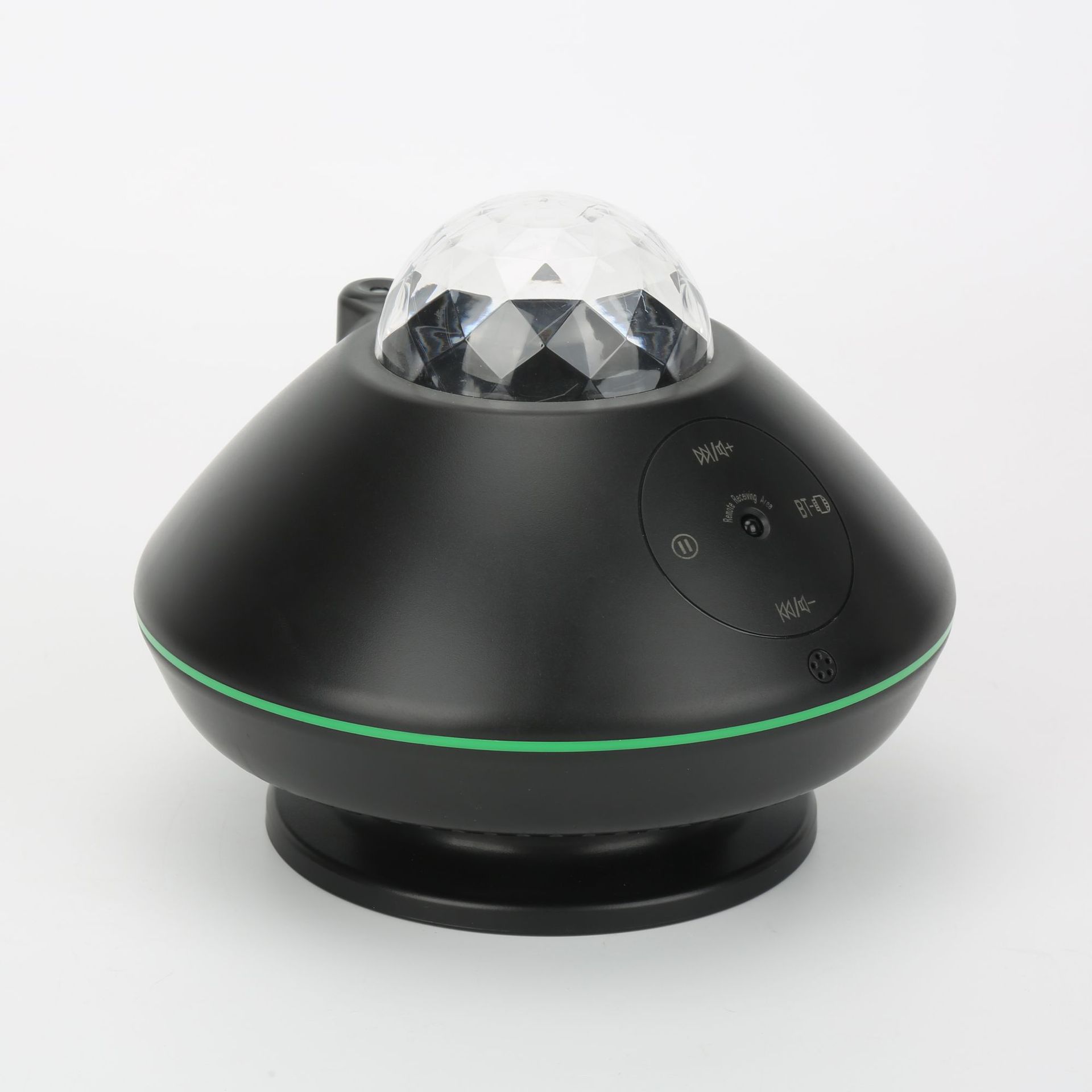 SKE圆锥形黑音乐星空投影灯APP控制激光氛围灯加工定制LOGO包装