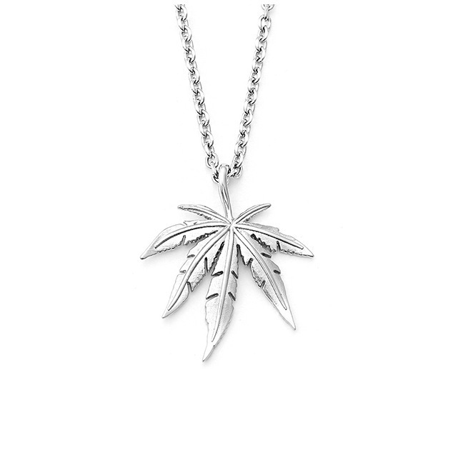 New Personalized Bat Red Diamond Leaf Nail Tiger Spiral Jewelry Chain_voghion.com