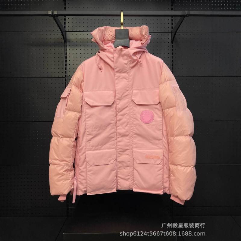 25秋冬爆款大鹅远征系列加厚连帽羽绒服百搭男女同款保暖派克大衣|undefined