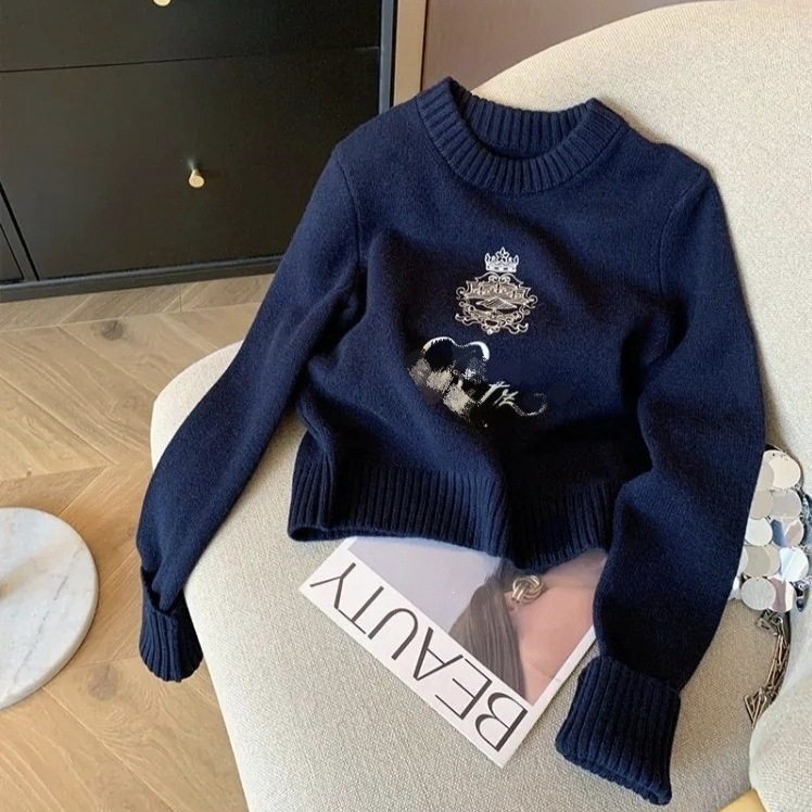 knitted classic retro sweater