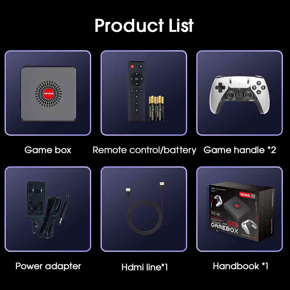 Game console, box for home use, wireless bluetooth controller, (Cross-border trading)