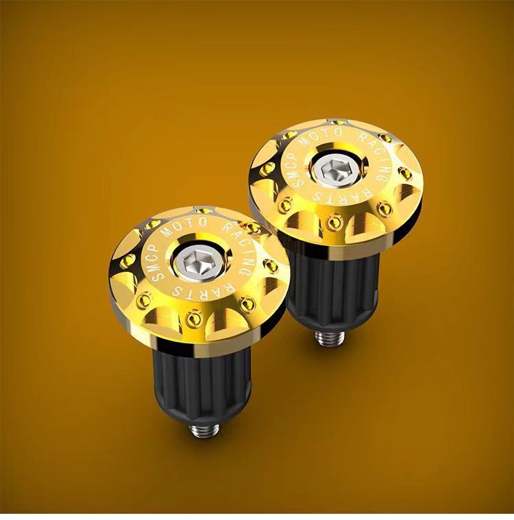 Electric scooter cross-country motorcycle handlebar plug hand plug anti-fall handlebar balance plug handlebar plug metal