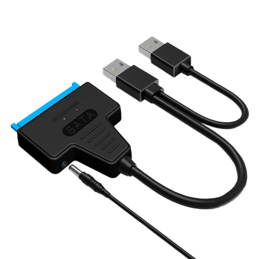 Драйверы usb3.0 to sata с DC питание порт механический твердотельный жесткий диск 2-в-1 кабель для передачи данных USB2.0