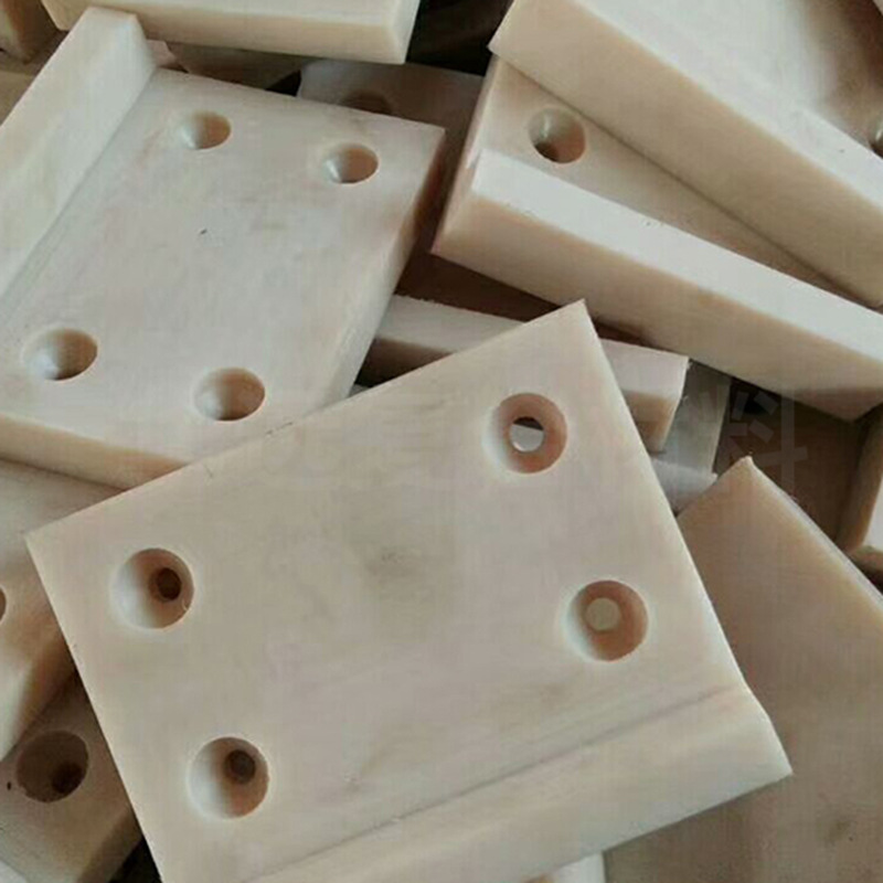 旋挖钻机专用pa塑料配件 供应旋挖机配套耐磨pa滑块 尼龙塑料垫块