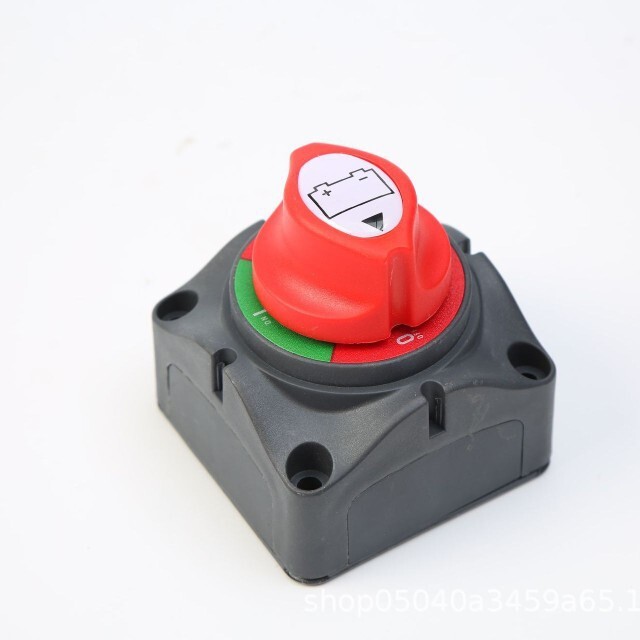 Yacht Rv Second Gear 12-48V Current Leakage Protection Battery Knob Power Off Switch Car Modification Accessories