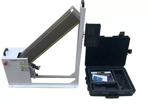 Водонепроницаемая мембрана инструмент для снятия интеллектуального контроля серии водонепроницаемая мембрана на месте 90 ° машина для испытания RD-BL90