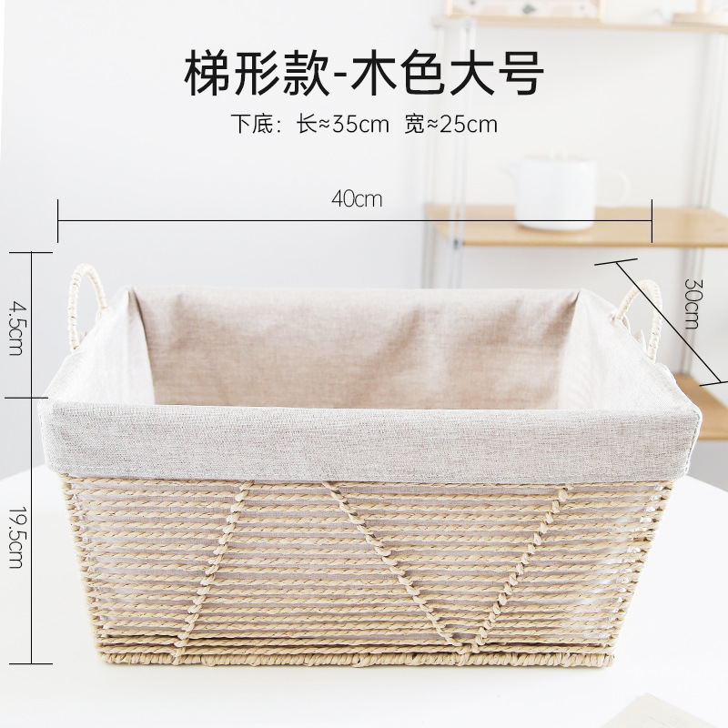 Tipo trapezo-color madera grande