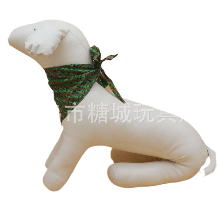 Transfronterizo Amazon 2024 nuevo toallas de saliva para mascotas toallas de triángulo para perros bufandas para gatos bufandas impresas bordadas