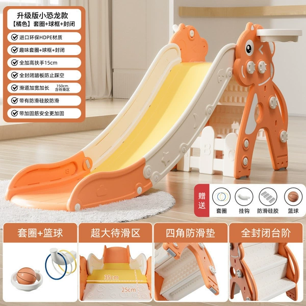 New little dinosaur orange closed+ball frame+set