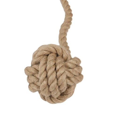 Amazon Pet Toys Wholesale New Bite Resistant Hemp Rope Hoop Dog Toy Interactive Dog Rope Hoop for Medium and Large Dogs