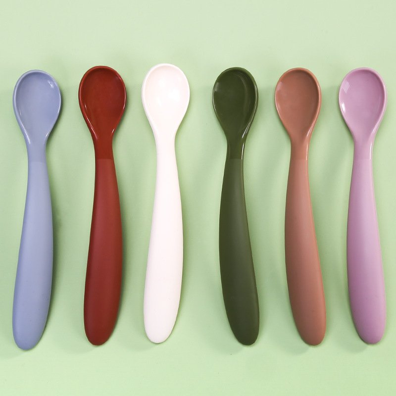 婴儿硅胶叉勺