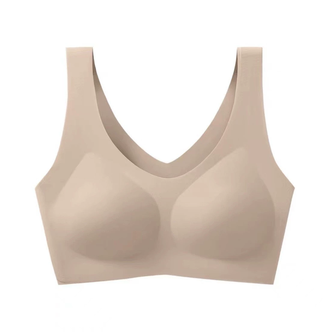 Underwear, wireless bra, thin T-shirt, size, beautiful back