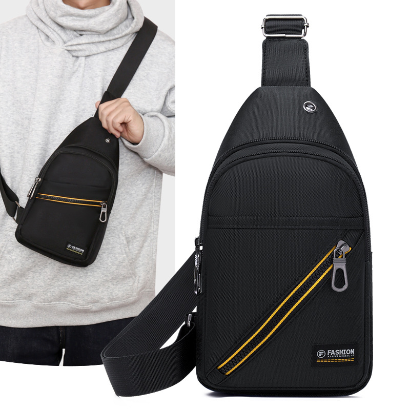 2025 nuevo bolso de pecho de hombre multifuncional al aire libre bolso de mochila deportiva de bicicleta de gran capacidad multifuncional bolso de hombro casual