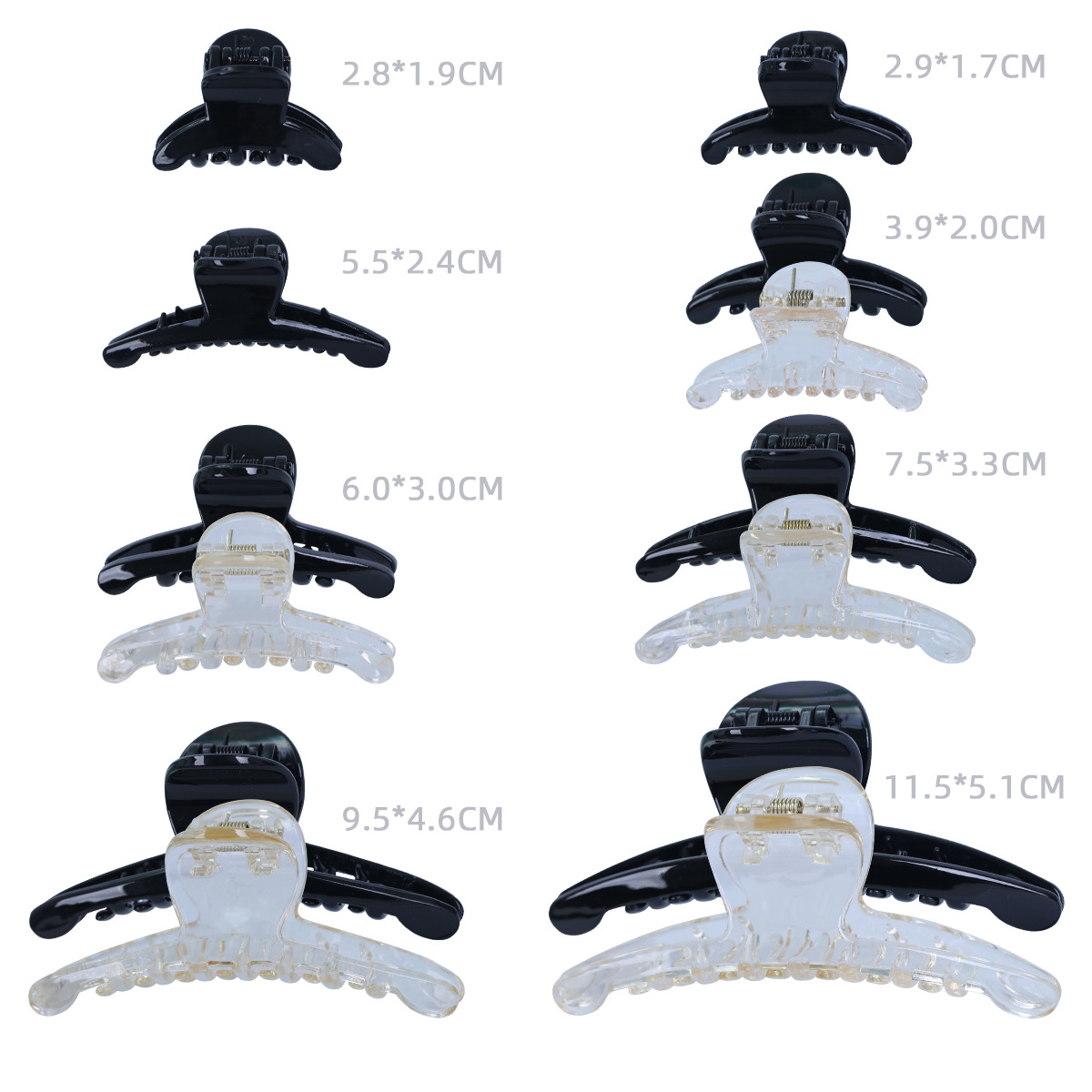 High-grade Sense Large Moon Clip Women's Summer New Style Elegant All-match Back-of-the-Head Shark Clip DIY Hair Clip