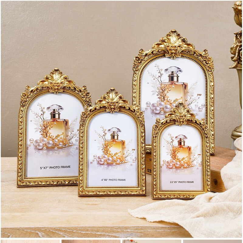 6inch 7inch Retro European Style Embossed Flower Photo Frame Home Accommodation Wall Decoration Literary Wall Hanging Photo Hanging Painting Decoration 6inch 7inch Retro European Style Embossed Flower Photo Frame Home Accommodation Wall Decoration Literary Wall Hanging Photo Hanging Painting Decoration