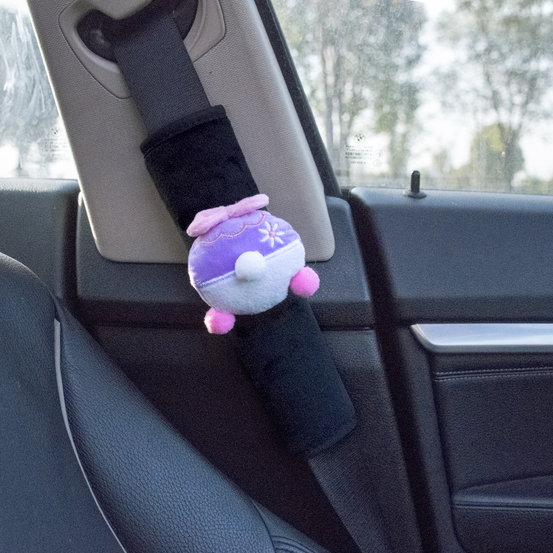 보라색 오리 새끼 엉덩이 [피부 친화적인 봉제 인형]