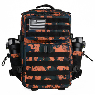 Cross-Border Tactical Backpack 25L Tactical Assault Backpack with Side Pockets Small Backpack Outdoor Camouflage Fitness Backpack